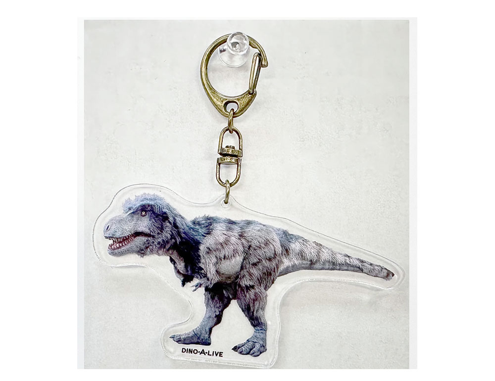 羽毛ティラノサウルス アクリルキーホルダー