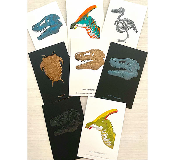 活版カード各種