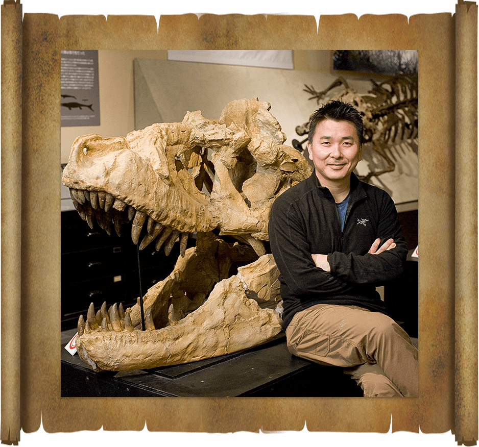 北海道大学総合博物館教授 小林快次 写真